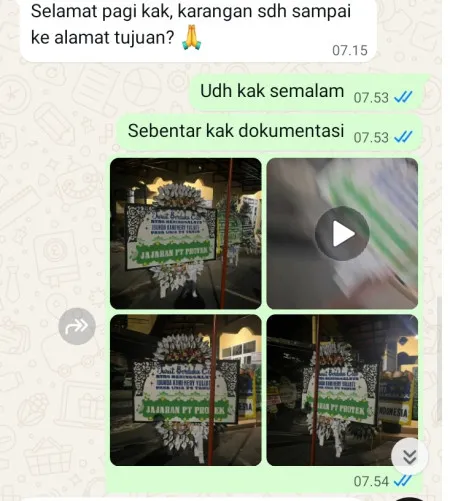 Pengiriman Papan Bunga Selamat Bumimulyo Batangan